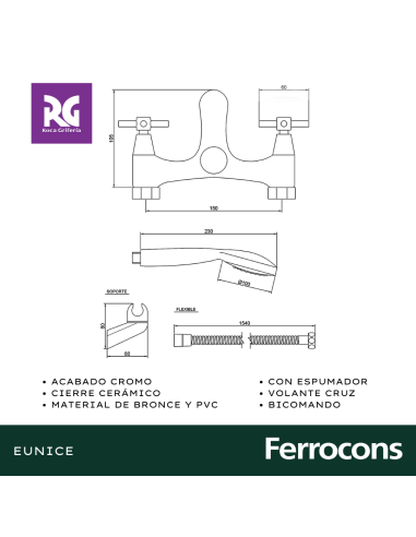 ROCA EUNICE BANERA EXT CC CR