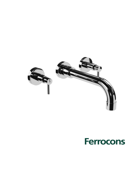 ROCA EUNICE LEVER LAVATORIO PARED CC CR