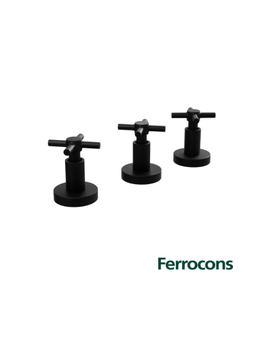GRIFERIA EUNICE BLACK BIDET ROCA