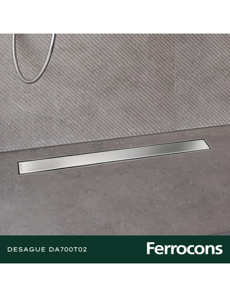 FLUENZA DESAGUE DA700T02 2 EN 1 MATE 70X7X7