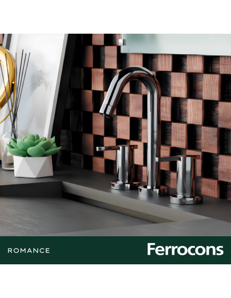 ROCA ROMANCE LEVER LAVATORIO 45ordm CR