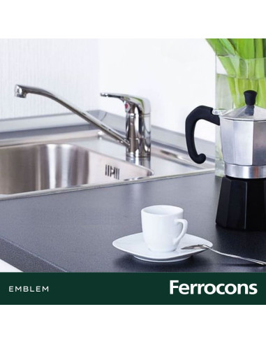 PIAZZA YVON EMBLEM MONOCOMANDO COCINA MESADA CR...