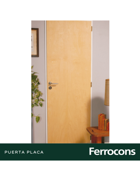 PUERTA PLACA GUAYCA - MCH6 070X200 DER