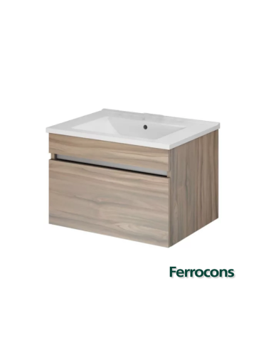 BUONA MUEBLE  COLG 50 PRIMA NOGAL CMES SIL 1AG