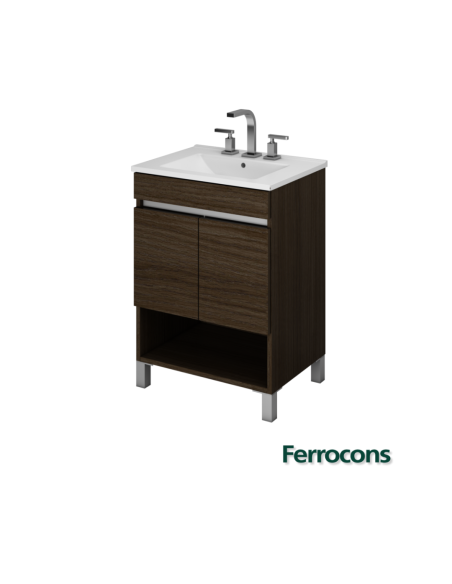 BUONA MUEBLE SILVER 80  WENGE C MES SILTON 3 AG