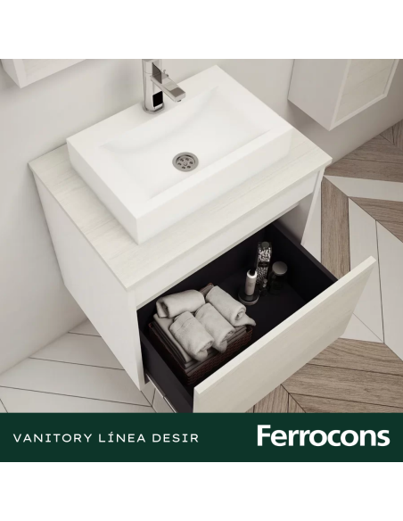 BUONA MUEBLE COLG 80 DESIR BCO PVC ART PBACHA AP