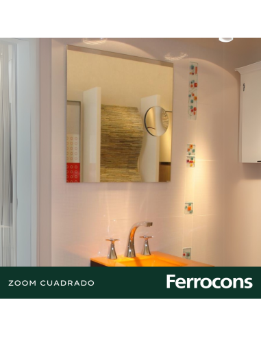 ESPEJO REFLEJAR ESP1409 ZOOM CUADRADO 60X60