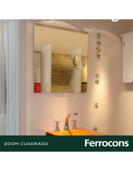 ESPEJO REFLEJAR ESP1409 ZOOM CUADRADO 60X60