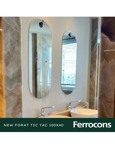 ESPEJO REFLEJAR N FOART TIC TAC 100X40 CPERCHA