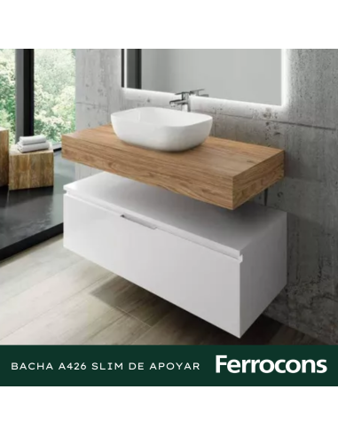 PIAZZA BACHA A426 SLIM DE APOYAR RECTANG....