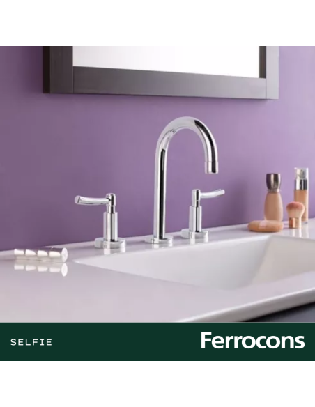 ROCA SELFIE LEVER LAVATORIO 90Â° CC CR