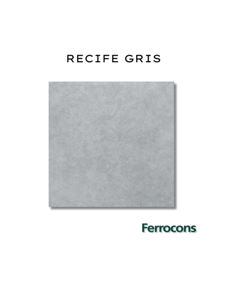 SEGUNDA CERRO NEGRO RECIFE GRIS 38X38