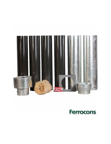 TROMEN PRF KIT INST TECHO  8quot ENLOZADO