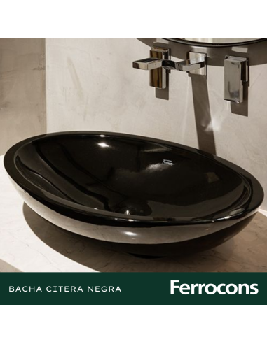 FERRUM BACHA CITERA LWZF N NEGRA  500X355X103