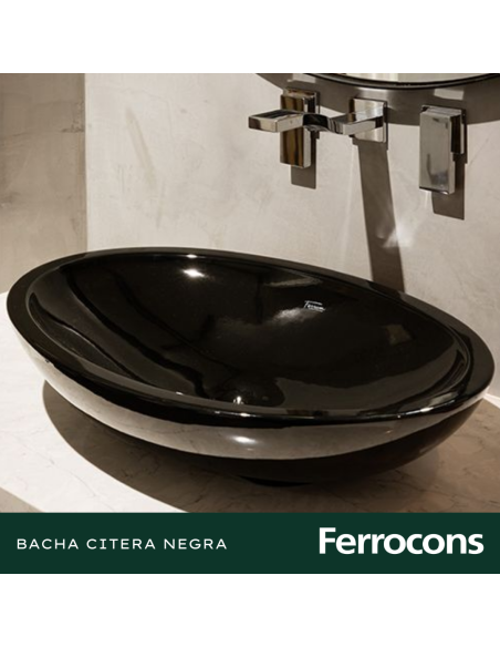 FERRUM BACHA CITERA LWZF N NEGRA  500X355X103