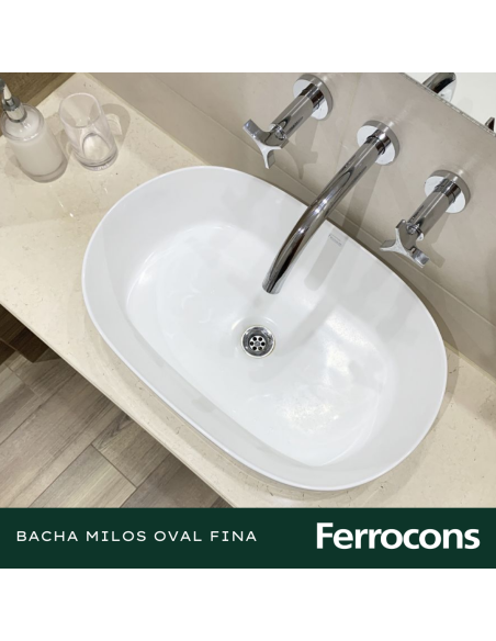 FERRUM BACHA MILOS LK385 B OVAL 560X370