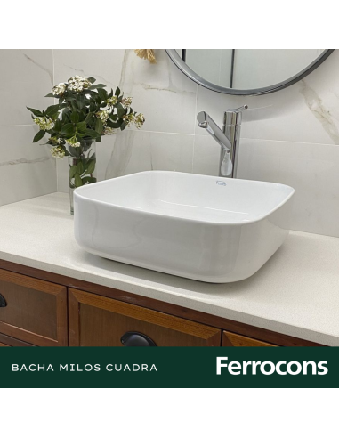 FERRUM BACHA MILOS LK394 B CUADRA 400X400
