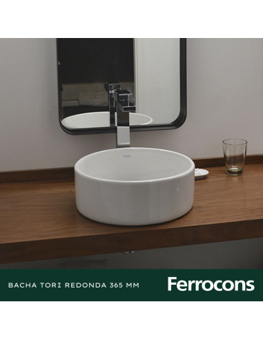 FERRUM BACHA TORI L244K B D/ APOYAR RED Ø365