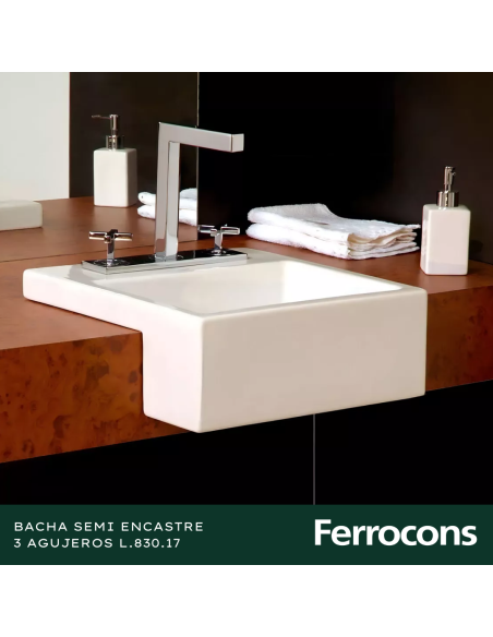 BACHA DECA L83017 SEMI ENCAS B 3AG  420X360X160