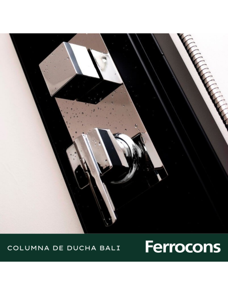 PANEL BALI ACINOX NEGRO 2 SISTJET  150X20X7 CDUCH