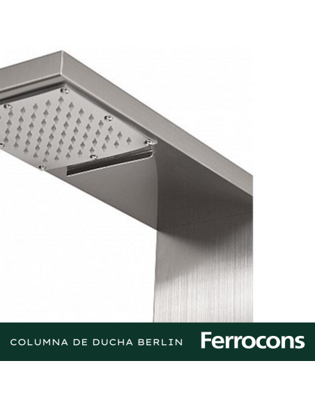 PANEL BERLIN AC INOX 3J 150X20X7 CDUCHON