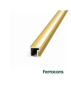 ATRIM 1430 ALUM LISTELLO CUAD 9X9MM X 245M ORO BRI