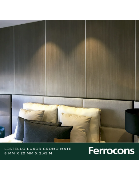 ATRIM 1483 LISTELLO LUXOR AL20MMX245M CRMATE