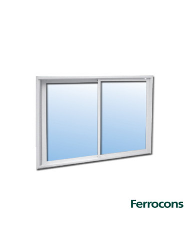 VENT.AL. CORR. C/VIDRIO 150X060 STOCK