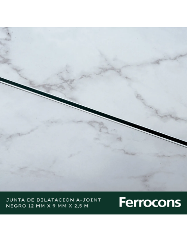 ATRIM 1768 JUNTA DILATALUMA-JOINT NEGRO 12X250