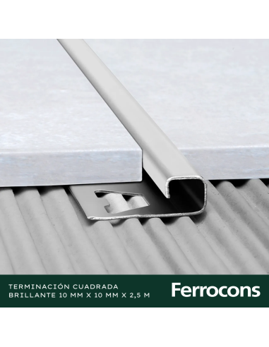 ATRIM 1810 TERMCUADRADA 10MMX250M ACINOX