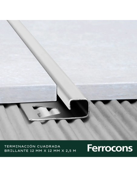 ATRIM 1812 TERMCUADRADA 12MMX250M ACINOX -EX1606