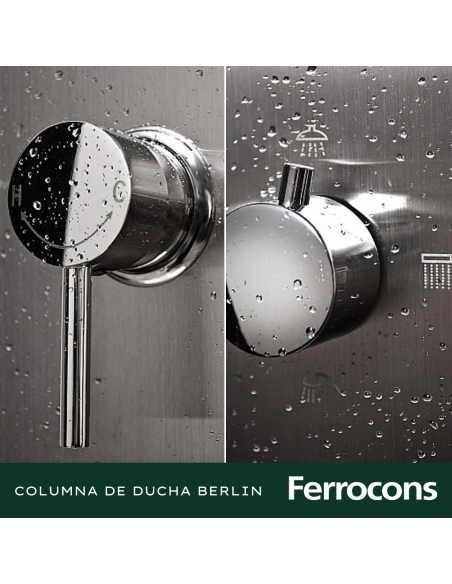 PANEL BERLIN AC INOX 3J 150X20X7 CDUCHON