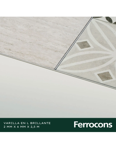 ATRIM 1446 VARILLAS EN L 6MM X 250 M ACERO...