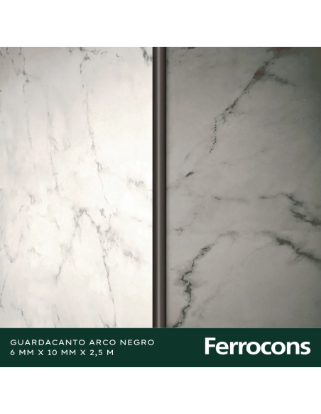 ATRIM 1568 GUARDACANTO ARCO ALNEGRO 10X250
