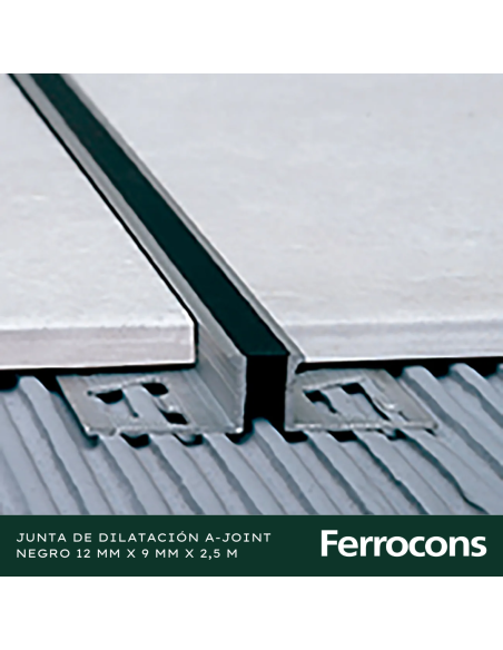 ATRIM 1768 JUNTA DILATALUMA-JOINT NEGRO 12X250