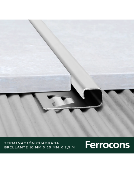 ATRIM 1810 TERMCUADRADA 10MMX250M ACINOX