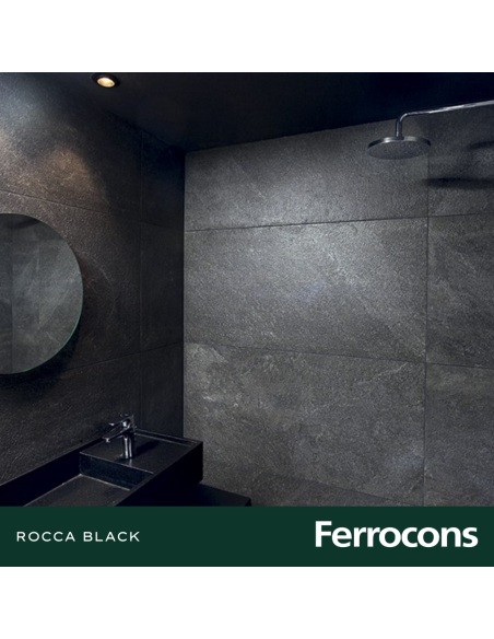 VITE ROCCA BLACK NAT  60X120 PORC REC