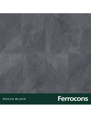 VITE ROCCA BLACK NAT  60X120 PORC REC