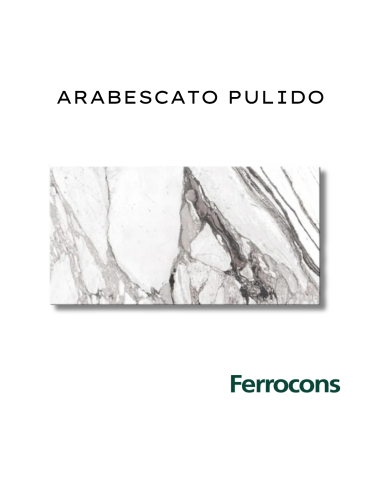 CCN ARABESCATO PUL 58X117 PORC RECT