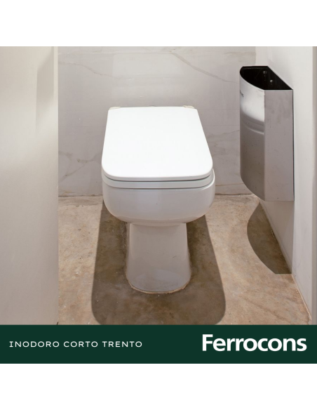 FERRUM TRENTO INODORO CORTO BLANCO-IECMJ