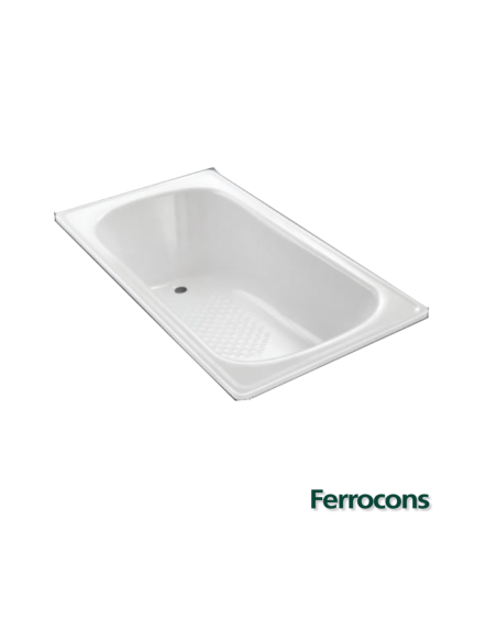 BAÑERA PRINGLES 1200X700X360MM  BLANCA