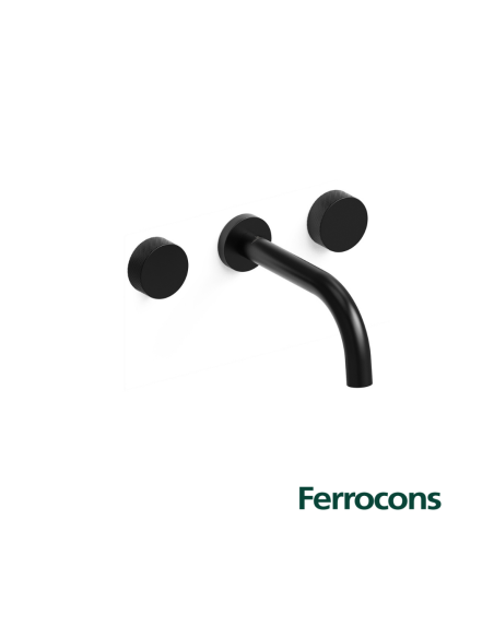 HIDROMET TEXTURE 9890NEGR LAVATORIO PARED NEGRO