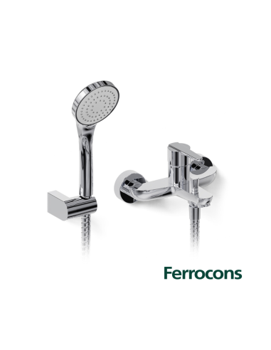 HIDROMET FLAT 8477CRCR MONOC  BAN EXT C/ DUCH CR