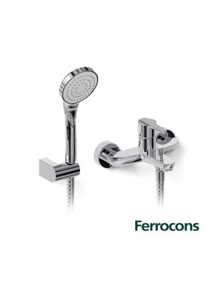 HIDROMET FLAT 8477CRCR MONOC  BAN EXT C/ DUCH CR