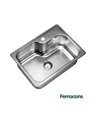 PILETA ACERO 304 LUXOR MINI SI55A