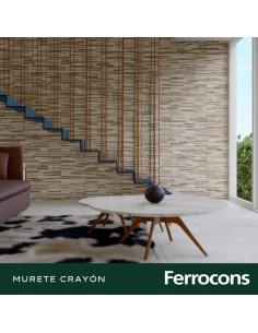 CORTINES MURETE CRAYON 35X60 X M2 2