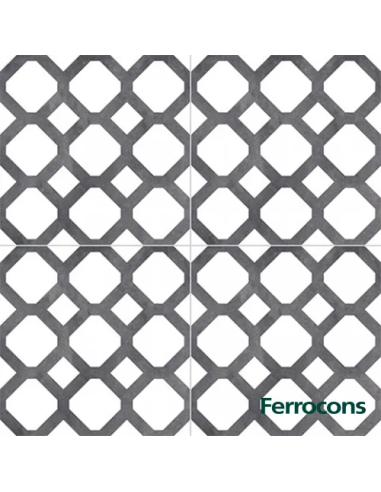 ALBERDI BOCCACCIO GRIS OSCURO 46X46