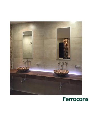 ESPEJO REFLEJAR ESP26.03 ALUMINIUM 40X90