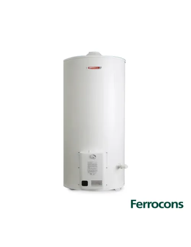TERMOTANQUE UNIVER. 120 L  BIGAS BCO  SAL SUP  P /APOY.
