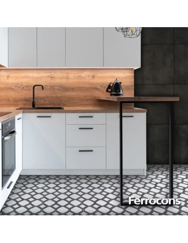 ALBERDI BOCCACCIO GRIS OSCURO 46X46